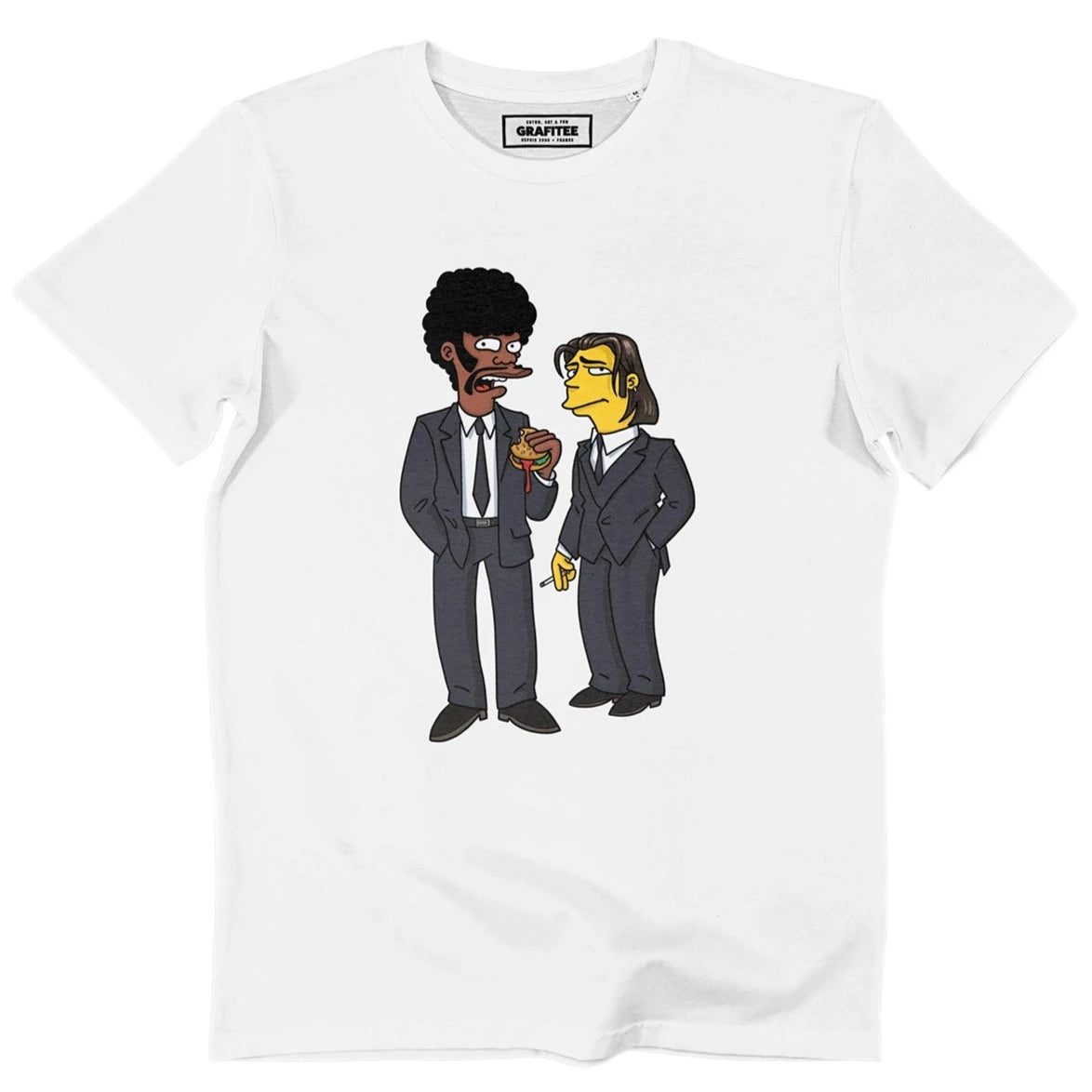 Camiseta Simpsons Pulp Fiction