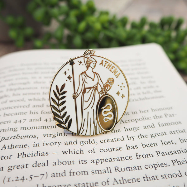 Pin Atenea - Mitología Griega