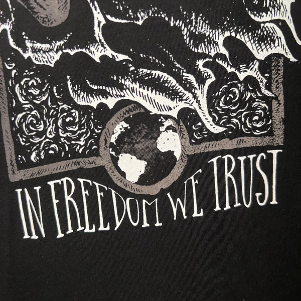 Camiseta Larga In Freedom We Trust