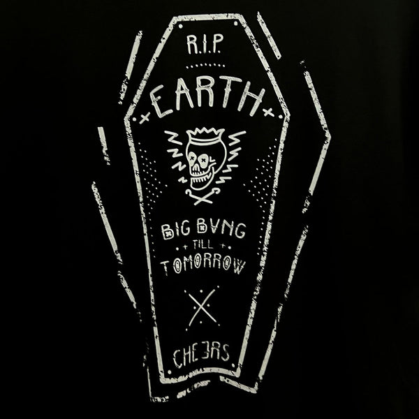 Camiseta The end R.I.P Earth