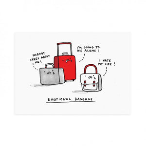 Postal Emotional Luggage - Mie Moe